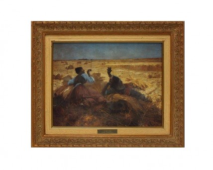 Quadro 'Cócegas' José Malhoa 1904 (Réplica)