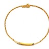 Pulseira em OURO (19,2k) e DIAMANTES