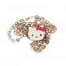 Fio em Prata 835 com pingente da Hello Kitty