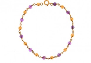 Pulseira em Ouro de 19,2 Quilates