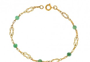 Pulseira em Ouro de 19,2 Quilates