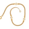 Pulseira em Ouro de 19,2 Quilates