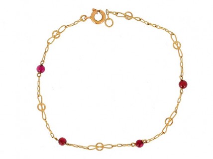 Pulseira em Ouro de 19,2 Quilates