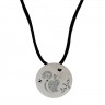 Colar  com Medalha em  Prata 925 