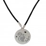 Colar  com Medalha em  Prata 925 