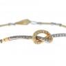 Pulseira em Ouro 19,2K e Diamantes