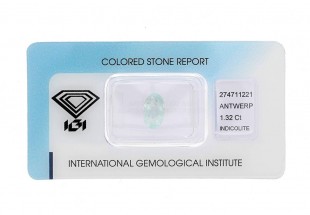 INDICOLITE TURMALINA, 1.32 CT 