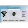 SAFIRA BLUISH GREEN, 2.93 CT 