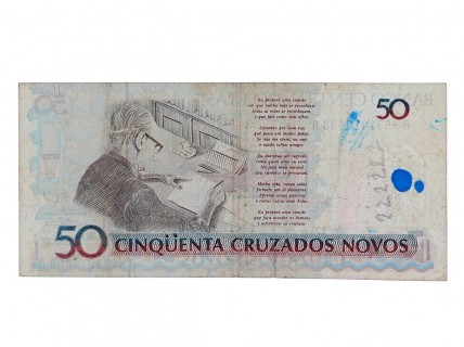 NOTA DE 50 CRUZADOS (BRASIL) 