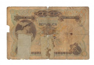 NOTA DE 2.500 REIS DE 1909 (RARA)