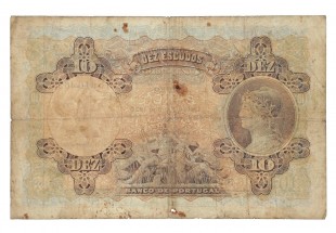 NOTA DE 10$00 ESCUDOS DE 1920 (RARÍSSIMA)