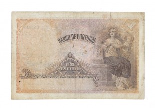 NOTA DE 1$00 ESCUDOS DE 1918 (RARÍSSIMA) 