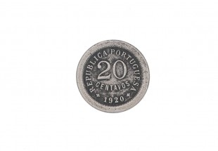 Moeda de 20 Centavos em Cupro-Níquel de 1920