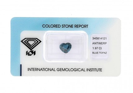 TOPÁZIO AZUL ESVERDEADO, 1.97 CT 