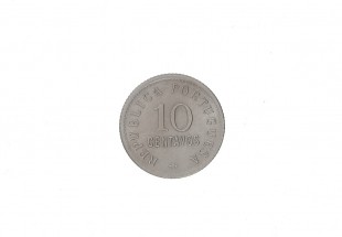 MOEDA DE 10 CENTAVOS DE 1923 (ANGOLA) 