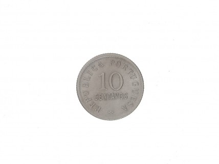 MOEDA DE 10 CENTAVOS DE 1923 (ANGOLA) 