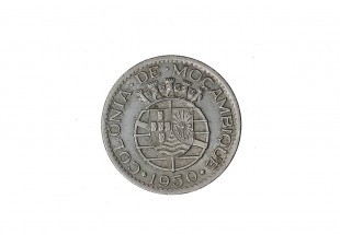 MOEDA DE 1 ESCUDO DE 1950 (MOÇAMBIQUE) 