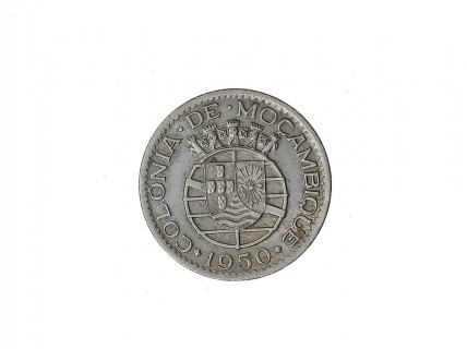 MOEDA DE 1 ESCUDO DE 1950 (MOÇAMBIQUE) 