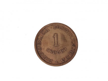 MOEDA DE 1 ESCUDO DE 1957 (MOÇAMBIQUE) 