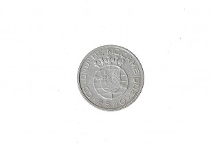 MOEDA EM PRATA DE 2$50 DE 1938 - RARA (MOÇAMBIQUE) 