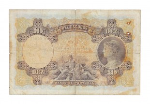 NOTA DE 10$00 ESCUDOS DE 1919 (RARÍSSIMA) 