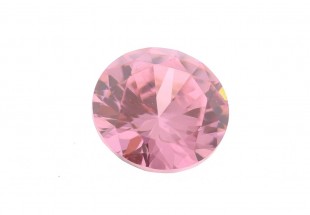 ZIRCÓNIA CÚBICA ROSA, 10.80 CT 