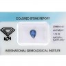 Safira Natural Deep Blue 1.12Cts