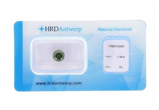 DIAMANTE VERDE, 1.28 CT 