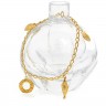 Pulseira em Prata 835 Banhada a OURO 24K