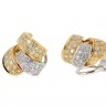 Brincos em Ouro de 18K e DIAMANTES