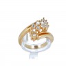 Anel em Ouro de 14K e DIAMANTES