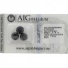 3 Diamantes Naturais Fancy Black 6,78Cts