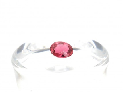 Turmalina Natural Rosa em talhe Oval