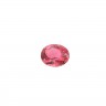 Turmalina Natural Rosa em talhe Oval