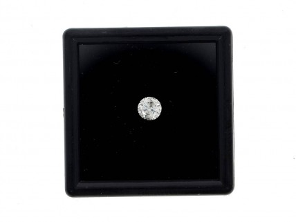 DIAMANTE NATURAL FANCY SILVER, 0.71 CT, SI1