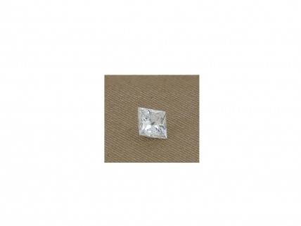 Diamante Natural em talhe Princesa Quadrada 0.14ct