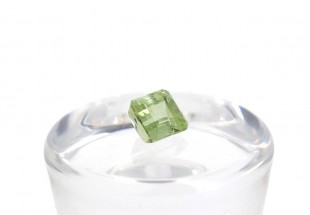 Turmalina Natural Verde Claro em talhe Octogonal Misto 4,85ct