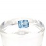 Água Marinha Natural Azul Claro em talhe Almofada Mista 3,60ct