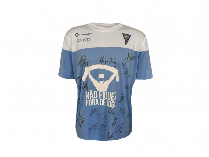 Camisola Oficial do Estoril Praia Autografada