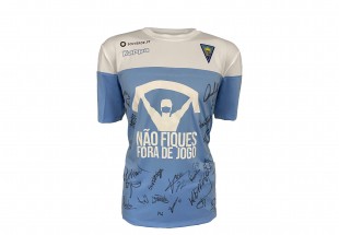 Camisola Oficial do Estoril Praia Autografada