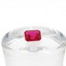 Rubi Vermelho Rosado em Talhe Octogonal 4.25ct