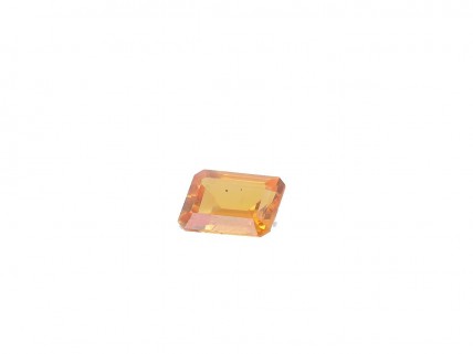 SAFIRA Laranja em talhe Octogonal 1,85ct