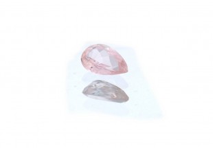 QUARTZO Natural Rosa em talhe Lágrima 1.85ct