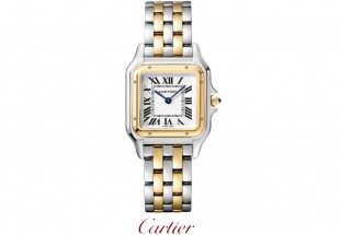 Relogio Cartier Panthére Ouro 18K e Aço 