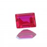 Rubi Vermelho Rosado em talhe Retangular 2,85ct