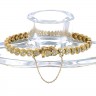 Bracelete em Ouro de 18K e DIAMANTES