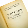 OBRAS COMPLETAS - O REGIME DAS RIQUEZAS