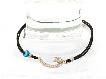 Pulseira em nylon - Crescente Lunar