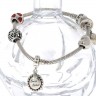 Pulseira PANDORA com 5 contas