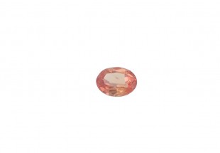 SAFIRA Laranja em talhe Oval 1,45ct